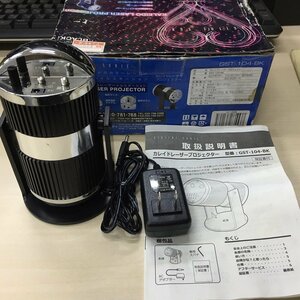 ●レーザーライト GST-104-BK カレイドレーザープロジエクター　多彩な配光のレ― ザービーム 演出 効果 ジャンク品　[B0602W2]