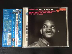 Walter Davis Jr. - Davis Cup /w Donald Byrd、Jackie McLean、Sam Jones、Art Taylor / Blue Note - 24bit D.R.高音質EMI国内盤CD