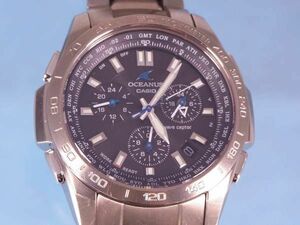  Casio wristwatch Oceanus radio wave solar OCW-600