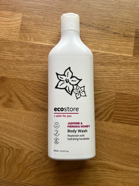 エコストア ecostore ボディウォッシュ ジャスミン＆マヌカハニー 400mL ナチュラル ボディソープ