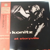 LEE KONITZ　 AT STORYVILLE 　/リー・コニッツ アット ストーリーヴィル　「10インチ復刻盤」_画像1