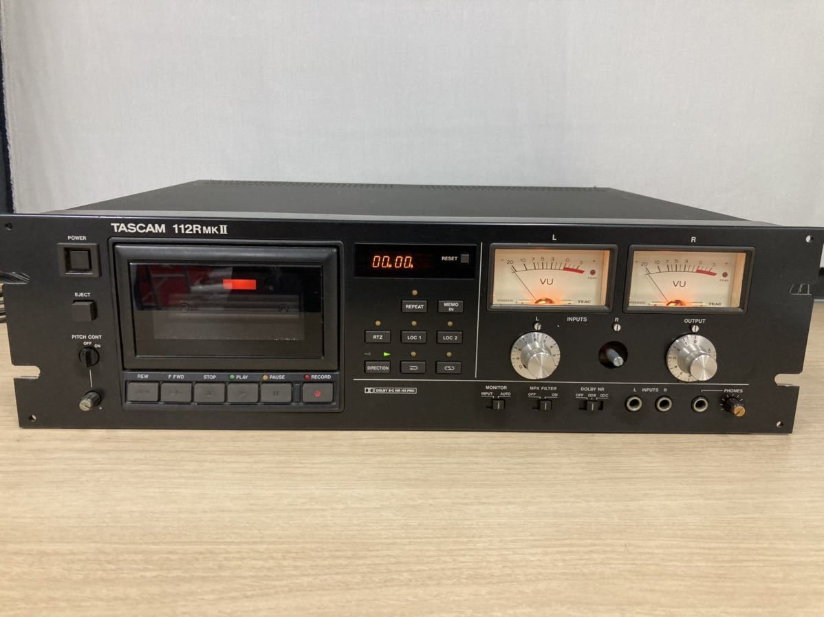 Yahoo!オークション -「tascam 112mk2」(カセットデッキ Yahoo!オークション -「tascam 112mk2」(カセットデッキ