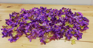 [ unused ] hyde Ran jia purple . flower a-tifi car ru flower artificial flower head only PRxLGR 50 piece Set equipment ornament decoration craft new goods *