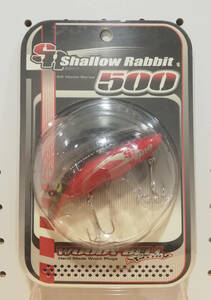 【未開封品】WOODY BELL Racing Shallow Rabbit 500 SR500 14g 新品★