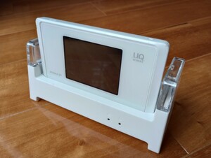 Wi-Fi モバイルルーター WX05 クレードル付属 NEC UQ WiMAX