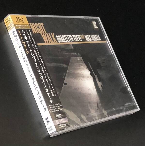 廃盤 帯付新品★HQCD「カルテット・トレヴィ feat.マックス・イオナータ /ナイト・ウォーク」★Norma Blu /QUARTETTO TREVI MAX IONATA