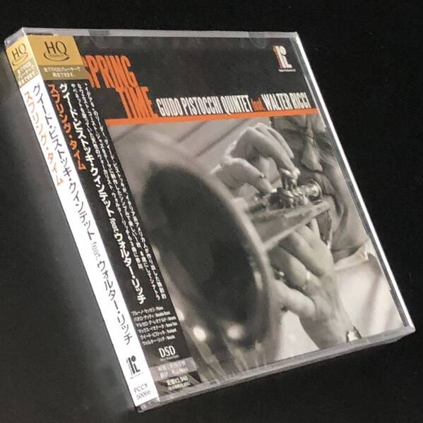 廃盤 帯付新品★HQCD「グイード・ピストッキ・クインテット feat.ウォルター・リッチ / スプリング・タイム」★Norma Blu /Guido Pistocchi
