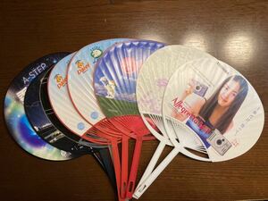  "uchiwa" fan 8 pcs set used 