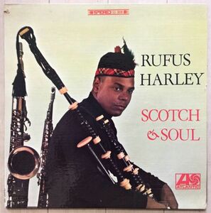 美盤 Rufus Harley Scotch & Soul レコード lp Atlantic スピリチュアル Black Jazz John Coltrane オリジナル Strata East