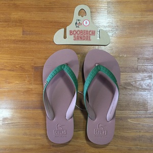 [ бесплатная доставка | новый товар ]CH63-1010 CHUMS Chums Boobeach Sandal пляжные шлепанцы бежевый / хаки S размер 22-24cm