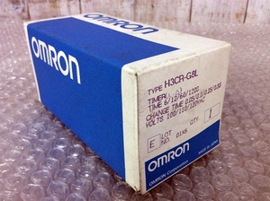 ●【AH-6641】★送料無料★ 未使用品 OMRON ソリッドステートタイマ H3CR-G8L【レターパックプラス発送】