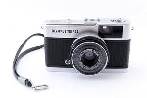 【美品】Olympus Trip 35 Point & Shoot Rangefinder Film Camera オリンパス レンジファインダー 127@Sq