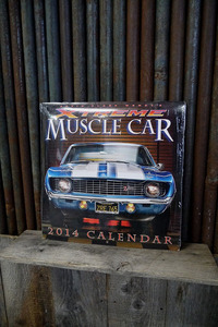 USAXTREMEMUSCLECARカレンダー [goe-181]検USA２０１４年/エクストリーム/マッスル/インテリア雑貨/コレクション雑貨/MOTOR/