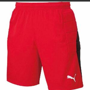 PUMA プーマ LIGA GK パンツ パッド付き 01PUMA RED-P 729967-01 サッカー　　L