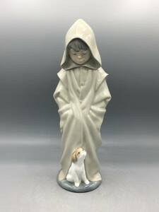 リヤドロ LLADRO ナオ Nao 陶器人形 少年 男の子 犬 高さ26.5cm フィギュリン スペイン製 陶器 置物 リアドロ