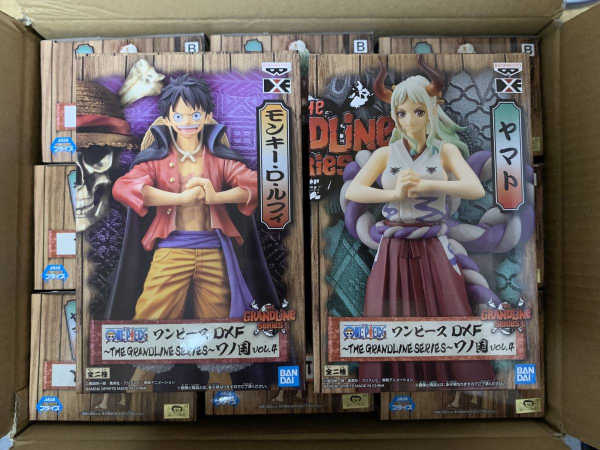 ワンピース Dxf The Grandline Series ワノ国 Vol 4 ルフィ 9個 ヤマト 9個 合計18個 Cna Gob Bo