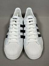 新品 本物 レシート有 PRADA x adidas SUPERSTAR 24 プラダ アディダス スーパースター 5.5 イタリア製_画像2