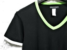 ☆EMPORIO ARMANI エンポリオ アルマーニ ワンポイント イーグル ロゴ Tシャツ 半袖/メンズ/M_画像4