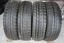 ほぼ新品 2018年製 スタットレス 165/70R14 ダンロップ WINTERMAXX WM02 ４本 b-76_画像1