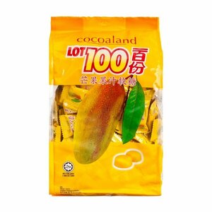 【輸入菓子】Cocoaland LOT100 Mango Gummy Candy マンゴーグミ マレーシア製◆たっぷり大容量 1kg★濃厚 おすすめ♪♪