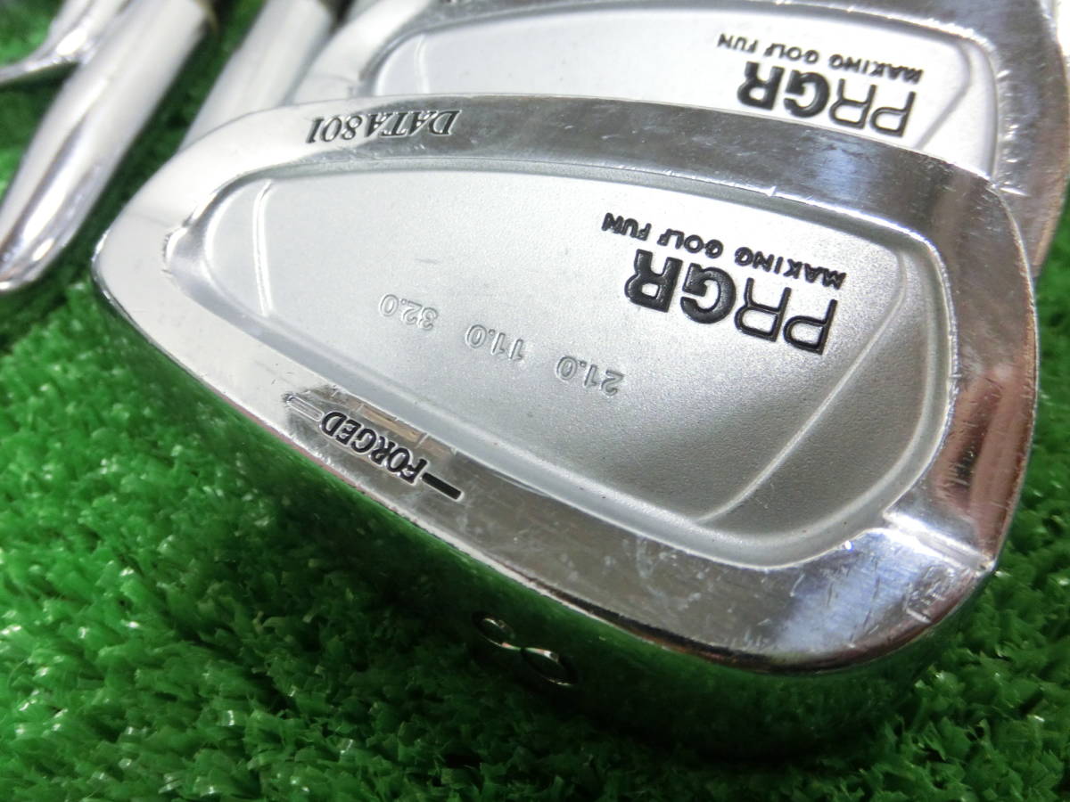 名器】三浦技研 製造 PRGR DATA801 アイアン 7本 プロギア-