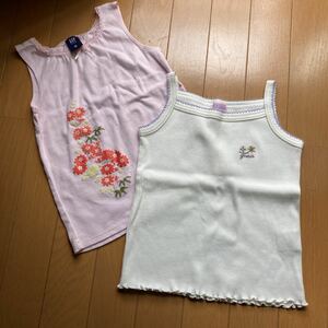 ★100cm★ゲス★GAP★タンクトップ2枚★キャミタンク★トップス ★子供服