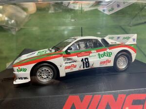  нераспечатанный не использовался Ninco slot car 1/32 LANCIA 037 TOTIP человек ko слот машина Lancia 037to наконечник 