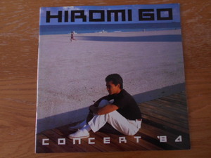 ★ Hiromi Go Cercital 1984 Concert84 Concert84 Концертная брошюра Все 12 страниц