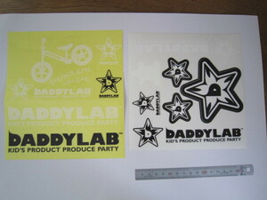 da deale boDADDY LAB sticker 2 pieces set freebie 1 sheets 