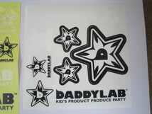 ダディーラボ　DADDY LAB　 ステッカー ２枚セット　オマケ1枚_画像3