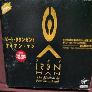 ■N■ ピート タウンゼント のアルバム「アイアン マン」紙箱あり、Pete Townshend