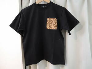 X-LARGE XLARGE XLarge Kids леопардовая расцветка карман футболка чёрный 130 Kids ZOZOTOWN полная распродажа широкий Silhouette новейший стоимость доставки \230~