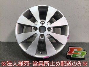 ワゴンR/MH23S 純正 ホイール 1本のみ 14ｘ4.5J/ET45/4穴 4H/PCD100/ハブ径54mm 43210 70K00 スズキ (122074)