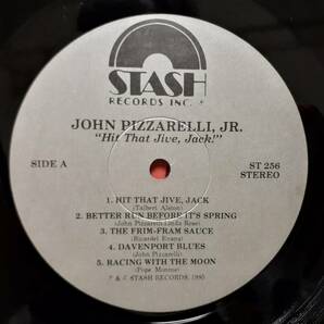 米STASHオリジLP！高音質MASTERDISK刻印 John Pizzarelli, Jr. / Hit That Jive jack 1985年 ST-256 Kenny Rankin の Haven't We Met！AORの画像2