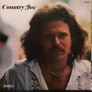 レア！日本盤LP！Country Joe McDonald / Country Joe 1975年 VANGUARD SR-887 カントリー・ジョー ヒップ！And The Fish Gary Chester