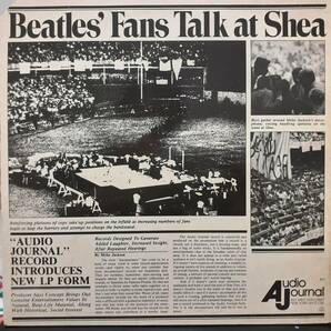 レア珍盤 米LP！Beatles At Shea Stadium Described By Erupting Fans 66年作の81年盤 Audio Journal AJ 1 シェア・スタジアムのファンの声の画像3