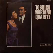 日本盤LP！MONO盤 初版盤 ペラジャケ！秋吉敏子 / Toshiko Mariano Quartet 1961年 CANDID(ビクター) MJ-7027 Charlie Akiyoshi 和ジャズ_画像1