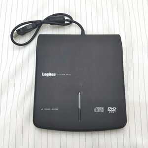 Logitec ポータブルDVDドライブ LDV-P8U2LBK/読込専用