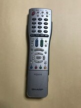 シャープ アクオス リモコン GA417WJSA 保証あり ポイント消化_画像1