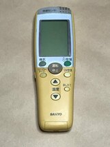 SANYO サンヨー エアコン リモコン RCS-EP4 保証あり ポイント消化_画像1