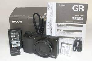 ★元箱入り極上美品★ -新品級- RICOH GR IIIx リコー デジタルカメラ APS-Cサイズ 大型CMOSセンサー搭載