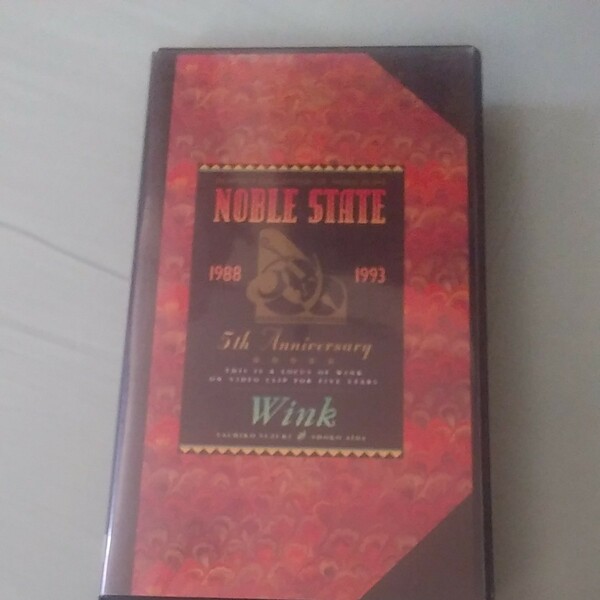 Wink NOBLE STATE 1988~1993 VHS