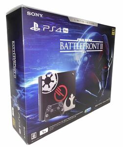 PS4 Pro 本体　スターウォーズバトルフロント2 PlayStation 4 Pro Star Wars Battlefront II Limited Edition