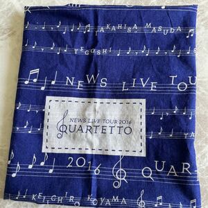 NEWS QUARTETTO バンダナ ニュース コンサートグッズ