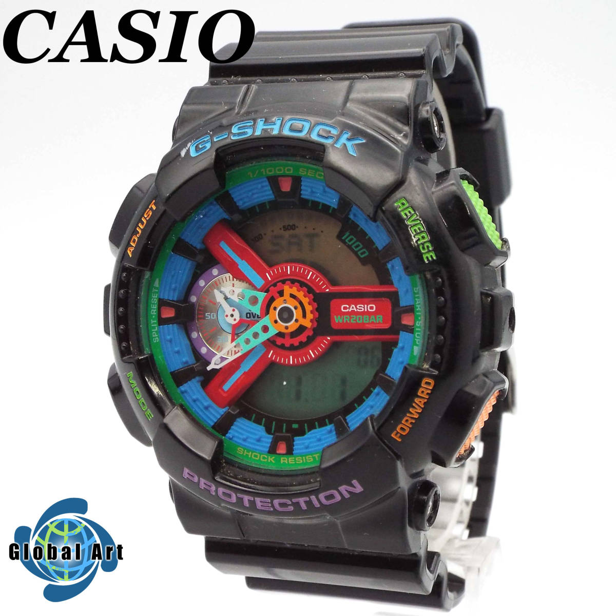 本店は G SHOCK カシオ GA-110MC-1AJF クレイジーカラーズ kids-nurie.com