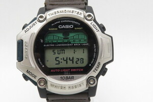 1円～【動作品】CASIO カシオ PRT-111 PROTREK プロトリック デジタル メンズ腕時計　6-3-146