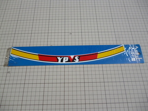 YPVS ステッカー (317×22mm) ヘルメット シールド用