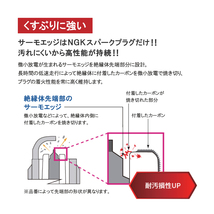 トヨタ カローラ2(EL30 EL31) クラウン マジェスタ(MS123 MS125) ターセル NGK製 イリジウムMAX スパークプラグ 8本セットBPR5EIX-11P_画像5