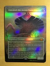 mtg Emrakul, the Aeons Torn 引き裂かれし永劫、エムラクール 2X2 EN コレクターブースター版 拡張 foil エラーカード_画像1