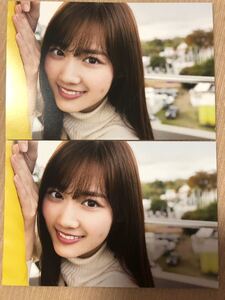 乃木坂46 山下美月特典ポストカード2枚セット